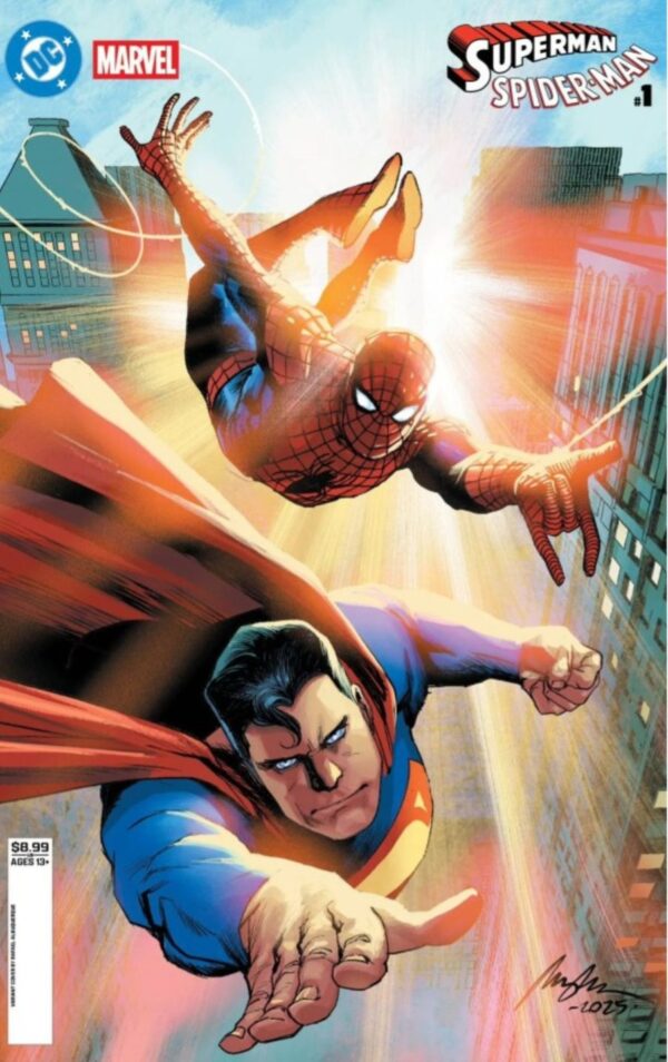 DC Marvel Superman Spider-Man #1 (one shot) cvr C Rafael Albuquerque Card stock var