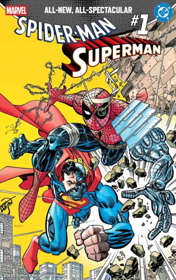 Marvel/DC: Spider-Man/Superman #1 Erik Larsen variant