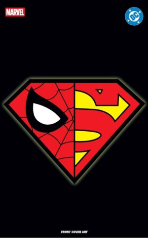 Marvel/DC: Spider-Man/Superman #1 Logo Mashup variant