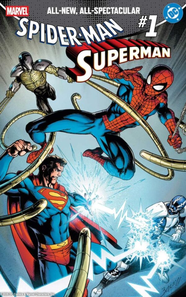 Marvel/DC: Spider-Man/Superman #1 Mark Bagley Foil variant
