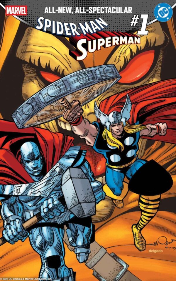 Marvel/DC: Spider-Man/Superman #1 Walt Simonson variant