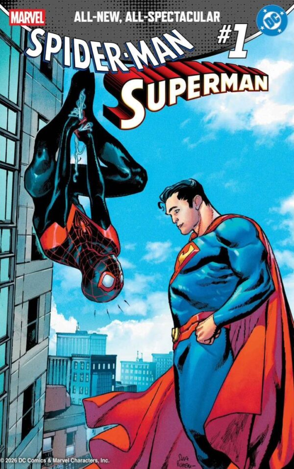 Marvel/DC: Spiderman/Superman #1 Sara Pichelli variant