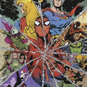 MARVEL/DC SPIDER-MAN/SUPERMAN #1 SANFORD GREENE HOMAGE VARIANT