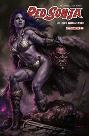 RED SONJA SHE DEVIL WITH A SWORD #3 CVR L LUCIO PARRILLO ULTRAVIOLET VAR