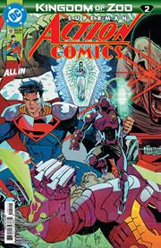 ACTION COMICS #1101 CVR A GUILLEM MARCH CONNECTING (KINGDOM OF ZOD) ACTION COMICS #1101 CVR A GUILLEM MARCH CONNECTING (KINGDOM OF ZOD)