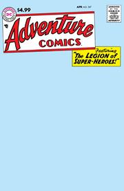 ADVENTURE COMICS #247 FACSIMILE EDITION CVR B BLANK CARD STOCK VAR ADVENTURE COMICS #247 FACSIMILE EDITION CVR B BLANK CARD STOCK VAR