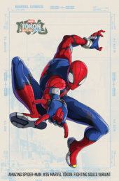 AMAZING SPIDER-MAN #35 MARVEL TOKON FIGHTING SOULS VARIANT AMAZING SPIDER-MAN #35 MARVEL TOKON: FIGHTING SOULS VARIANT