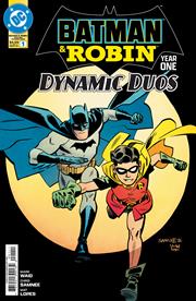 BATMAN & ROBIN YEAR ONE DYNAMIC DUOS #1 (OF 12) CVR A CHRIS SAMNEE BATMAN & ROBIN YEAR ONE DYNAMIC DUOS #1 (OF 12) CVR A CHRIS SAMNEE