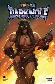 FIRE AND ICE DARKWOLF #2 CVR B STJEPAN SEJIC VAR FIRE AND ICE DARKWOLF #2 CVR B STJEPAN SEJIC VAR