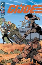 GI JOE #25 CVR I TOM REILLY WRAPAROUND FOIL VAR GI JOE #25 CVR I TOM REILLY WRAPAROUND FOIL VAR
