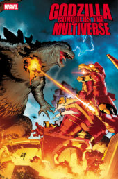 GODZILLA CONQUERS THE MULTIVERSE #2 C.F. VILLA HEISEI VS MARVEL VARIANT GODZILLA CONQUERS THE MULTIVERSE #2 C.F. VILLA HEISEI VS MARVEL VARIANT