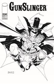GUNSLINGER SPAWN #57 CVR B CARLO BARBERI B&W VAR GUNSLINGER SPAWN #57 CVR B CARLO BARBERI B&W VAR