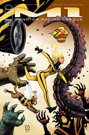 M1 MONSTER RACING LEAGUE #3 CVR B MATT WAGNER VAR M1 MONSTER RACING LEAGUE #3 CVR B MATT WAGNER VAR