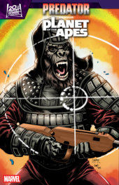 PREDATOR VS. THE PLANET OF THE APES #2 CHRIS CAMPANA MOVIE POSTER HOMAGE VARIANT PREDATOR VS. THE PLANET OF THE APES #2 CHRIS CAMPANA MOVIE POSTER HOMAGE VARIANT