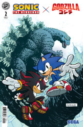 Sonic the Hedgehog x Godzilla #2 Variant B (Catalan) Sonic the Hedgehog x Godzilla #2 Variant B (Catalan)
