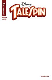 TALESPIN #1 CVR G BLANK AUTHENTIX VAR TALESPIN #1 CVR G BLANK AUTHENTIX VAR