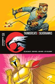 THUNDERCATS X SILVERHAWKS #5 CVR A DECLAN SHALVEY THUNDERCATS X SILVERHAWKS #5 CVR A DECLAN SHALVEY