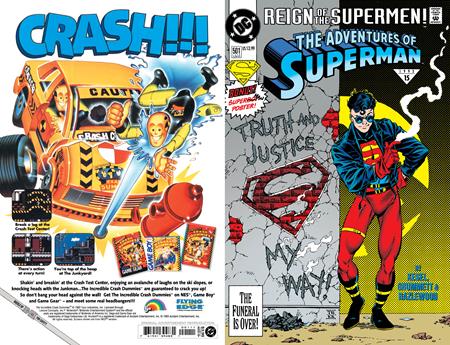 ADVENTURES OF SUPERMAN #501 FACSIMILE EDITION CVR A TOM GRUMMETT ADVENTURES OF SUPERMAN #501 FACSIMILE EDITION CVR A TOM GRUMMETT