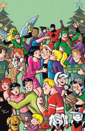 ARCHIES CHRISTMAS SPECTACULAR (ONE SHOT) CVR D DAN PARENT FOIL FULL ART VAR ARCHIES CHRISTMAS SPECTACULAR (ONE SHOT) CVR D DAN PARENT FOIL FULL ART VAR