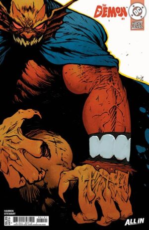DEMON #1 CVR B DANIEL WARREN JOHNSON CARD STOCK VAR DEMON #1 CVR B DANIEL WARREN JOHNSON CARD STOCK VAR