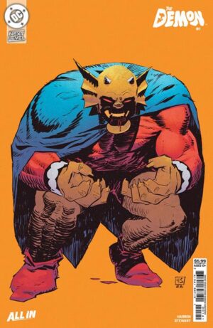 DEMON #1 CVR D HAYDEN SHERMAN NEXT LEVEL CARD STOCK VAR DEMON #1 CVR D HAYDEN SHERMAN NEXT LEVEL CARD STOCK VAR