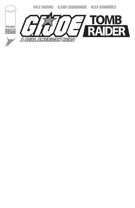 GI JOE A REAL AMERICAN HERO TOMB RAIDER #1 (OF 5) CVR G BLANK SKETCH VAR GI JOE A REAL AMERICAN HERO TOMB RAIDER #1 (OF 5) CVR G BLANK SKETCH VAR