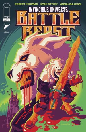INVINCIBLE UNIVERSE BATTLE BEAST #1 10TH PTG CVR F TOM WHALEN VAR INVINCIBLE UNIVERSE BATTLE BEAST #1 10TH PTG CVR F TOM WHALEN VAR