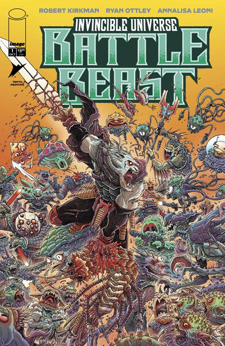 INVINCIBLE UNIVERSE BATTLE BEAST #1 10TH PTG CVR G JAMES STOKOE VAR INVINCIBLE UNIVERSE BATTLE BEAST #1 10TH PTG CVR G JAMES STOKOE VAR