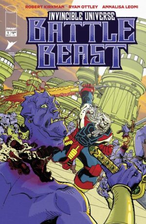 INVINCIBLE UNIVERSE BATTLE BEAST #1 10TH PTG CVR H CULLY HAMNER VAR INVINCIBLE UNIVERSE BATTLE BEAST #1 10TH PTG CVR H CULLY HAMNER VAR