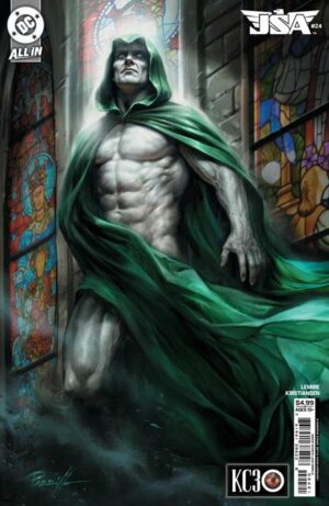 JSA #24 CVR C LUCIO PARILLO KINGDOM COME 30TH ANNIVERSARY CARD STOCK VAR JSA #24 CVR C LUCIO PARILLO KINGDOM COME 30TH ANNIVERSARY CARD STOCK VAR