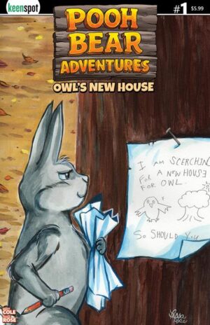 POOH BEAR ADVENTURES OWLS NEW HOUSE #1 (ONE SHOT) CVR A TESSA ROSE