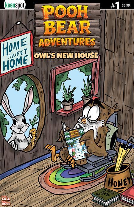 POOH BEAR ADVENTURES OWLS NEW HOUSE #1 (ONE SHOT) CVR C JEREMY SKARE-KRO O RYAN VAR POOH BEAR ADVENTURES OWLS NEW HOUSE #1 (ONE SHOT) CVR C JEREMY SKARE-KRO O RYAN VAR