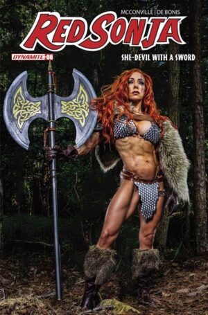 RED SONJA SHE DEVIL WITH A SWORD #6 CVR E COSPLAY VICTORIA RECCHIONE VAR RED SONJA SHE DEVIL WITH A SWORD #6 CVR E COSPLAY VICTORIA RECCHIONE VAR
