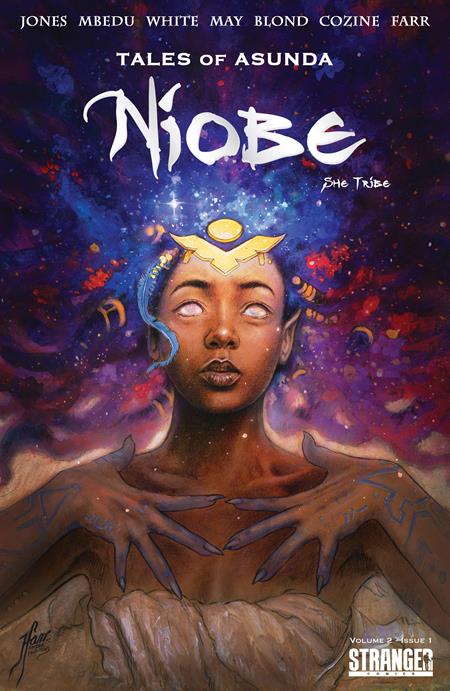 TALES OF ASUNDA NIOBE SHE TRIBE VOL 02 #1 (OF 4) CVR A TEHANI FARR TALES OF ASUNDA NIOBE SHE TRIBE VOL 02 #1 (OF 4) CVR A TEHANI FARR