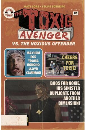 TOXIC AVENGER VS THE NOXIOUS OFFENDER #1 (OF 5) CVR C 5 COPY TROMA PHOTO WRASSLIN MAGAZINE UNLOCK VAR (MR) TOXIC AVENGER VS THE NOXIOUS OFFENDER #1 (OF 5) CVR C 5 COPY TROMA PHOTO WRASSLIN MAGAZINE UNLOCK VAR (MR)