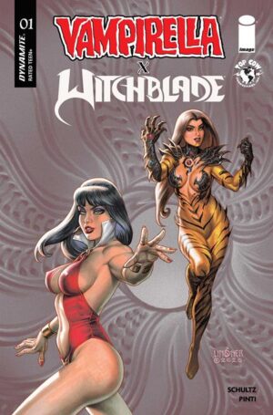 VAMPIRELLA X WITCHBLADE SPECIAL #1 (ONE SHOT) CVR D JOSEPH MICHAEL LINSNER VAR VAMPIRELLA X WITCHBLADE SPECIAL #1 (ONE SHOT) CVR D JOSEPH MICHAEL LINSNER VAR