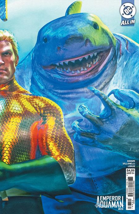 EMPEROR AQUAMAN #23 CVR C MARK SPEARS RIGHT CONNECTING CARD STOCK VAR EMPEROR AQUAMAN #23 CVR C MARK SPEARS RIGHT CONNECTING CARD STOCK VAR