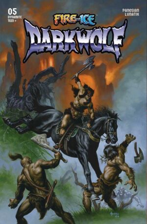 FIRE AND ICE DARKWOLF #5 CVR C JOE JUSKO VAR FIRE AND ICE DARKWOLF #5 CVR C JOE JUSKO VAR