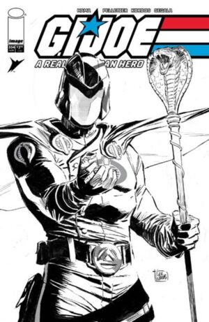 GI JOE A REAL AMERICAN HERO #334 CVR B LEE WEEKS B&W VAR GI JOE A REAL AMERICAN HERO #334 CVR B LEE WEEKS B&W VAR