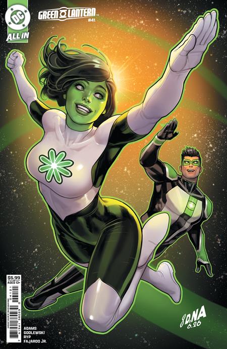 GREEN LANTERN #41 CVR B DAVID NAKAYAMA CARD STOCK VAR (GREEN LANTERN FIRST LIGHT)