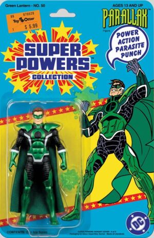 GREEN LANTERN #50 FACSIMILE EDITION CVR B JASON GEYER & ALEX SAVIUK PARALLAX SUPER POWERS CARD STOCK VAR