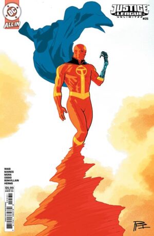 JUSTICE LEAGUE UNLIMITED #25 CVR C BRUNO REDONDO CARD STOCK VAR