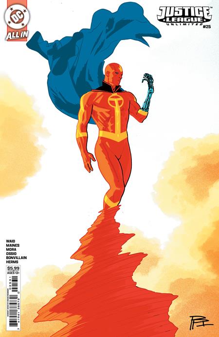 JUSTICE LEAGUE UNLIMITED #25 CVR C BRUNO REDONDO CARD STOCK VAR JUSTICE LEAGUE UNLIMITED #25 CVR C BRUNO REDONDO CARD STOCK VAR