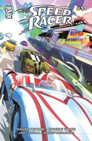 SPEED RACER #11 CVR B RACHAEL STOTT VAR SPEED RACER #11 CVR B RACHAEL STOTT VAR