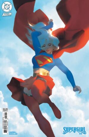 SUPERGIRL #19 CVR B MIGUEL MERCADO CARD STOCK VAR SUPERGIRL #19 CVR B MIGUEL MERCADO CARD STOCK VAR