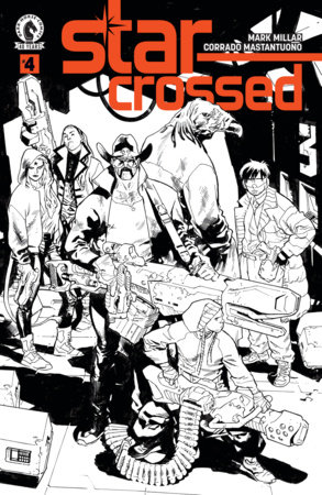 Star-Crossed #4 (CVR B) (B&W) (Stuart Immonen) Star-Crossed #4 (CVR B) (B&W) (Stuart Immonen)