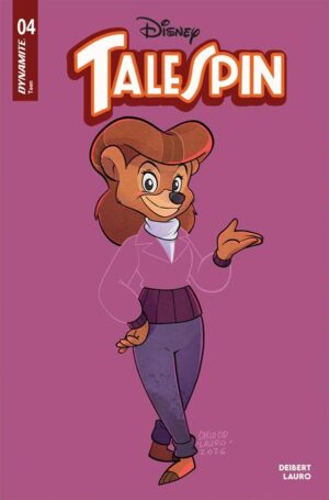 TALESPIN #4 CVR C CARLO LAURO COLOR BLEED VAR TALESPIN #4 CVR C CARLO LAURO COLOR BLEED VAR