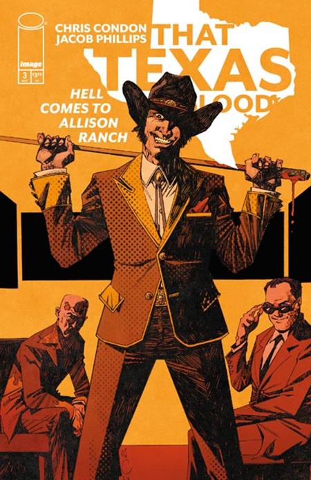 THAT TEXAS BLOOD HELL COMES TO ALLISON RANCH #3 (OF 6) CVR B JOHN MCCREA VAR (MR) THAT TEXAS BLOOD HELL COMES TO ALLISON RANCH #3 (OF 6) CVR B JOHN MCCREA VAR (MR)
