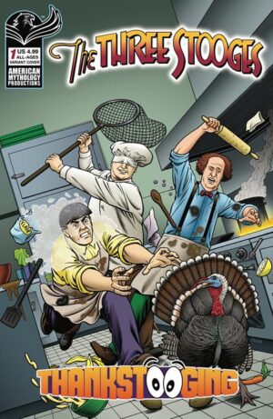 THREE STOOGES THANKSTOOGING #1 (ONE SHOT) CVR B FRAIM BROTHERS VAR THREE STOOGES THANKSTOOGING #1 (ONE SHOT) CVR B FRAIM BROTHERS VAR