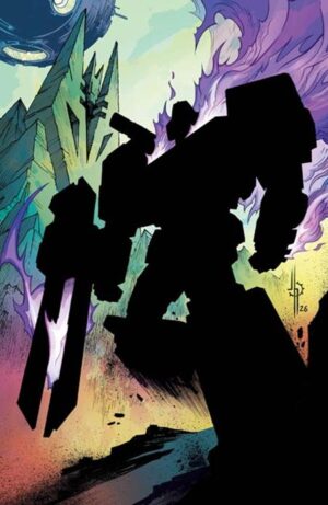 TRANSFORMERS #38 CVR F JASON HOWARD FULL ART FOIL VAR TRANSFORMERS #38 CVR F JASON HOWARD FULL ART FOIL VAR